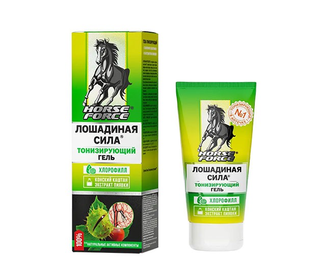 ცხენის ძალა გელის მატონიზირებელი 125 მლ